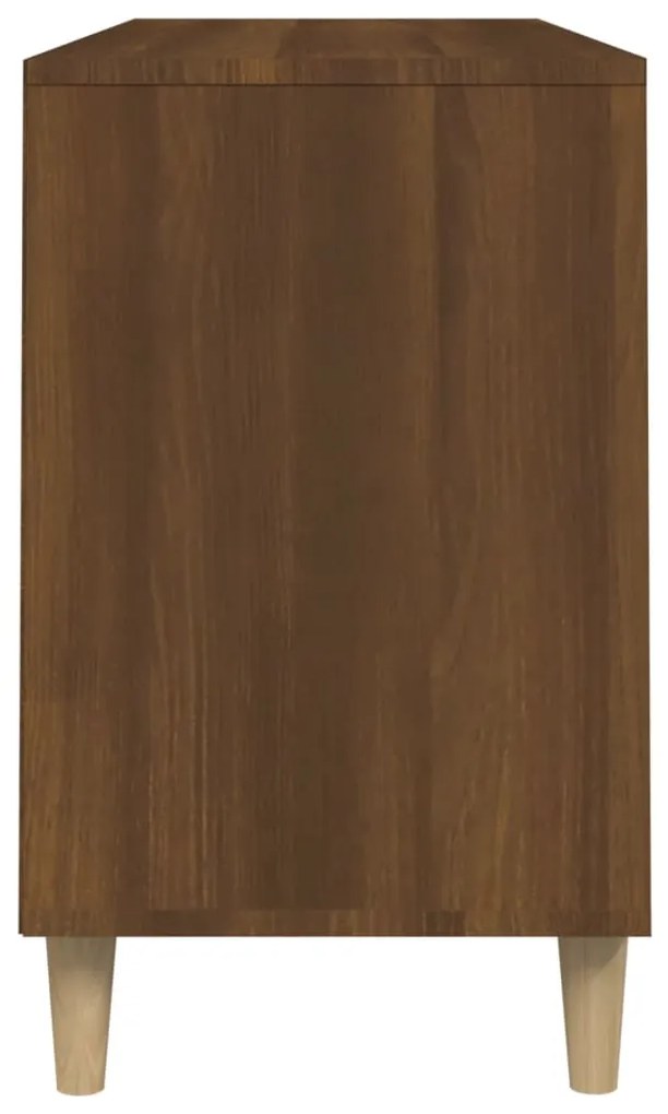Sapateira 102x36x60 cm derivados de madeira carvalho castanho