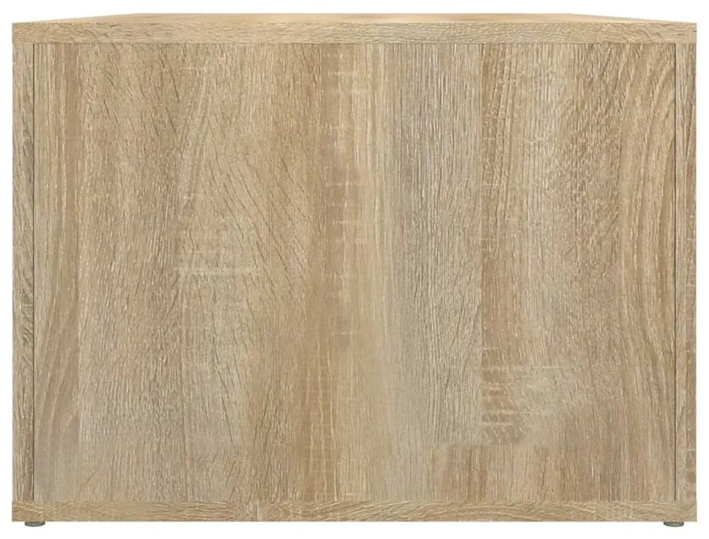 Mesa de centro 80x50x36 cm derivados madeira carvalho sonoma