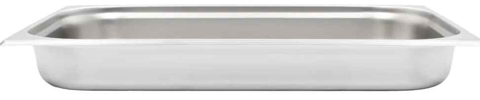 Recipientes gastronorm 4 pcs GN 1/1 65 mm aço inoxidável