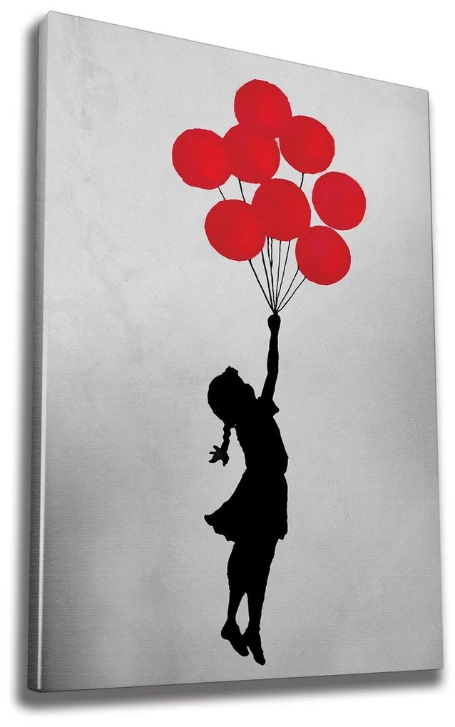 Pintura Decorativa em Tela WY63 – Multicolor – 50 x 70 cm