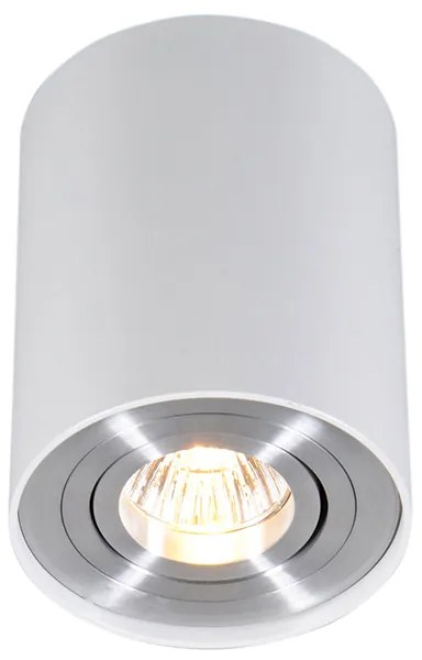 LED Foco de embutir inteligente branco e aço inclinável com Wi-Fi GU10 - Rondoo up Moderno