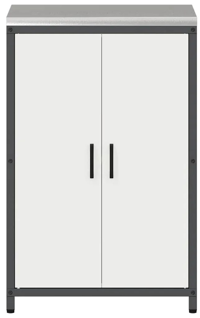 Armário de Armazenamento para Cozinha Branco 60 x 50 x 92 cm