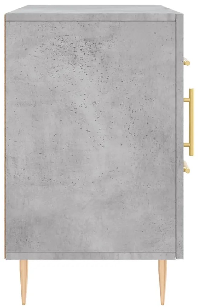 Aparador 100x36x60 cm derivados de madeira cinzento cimento