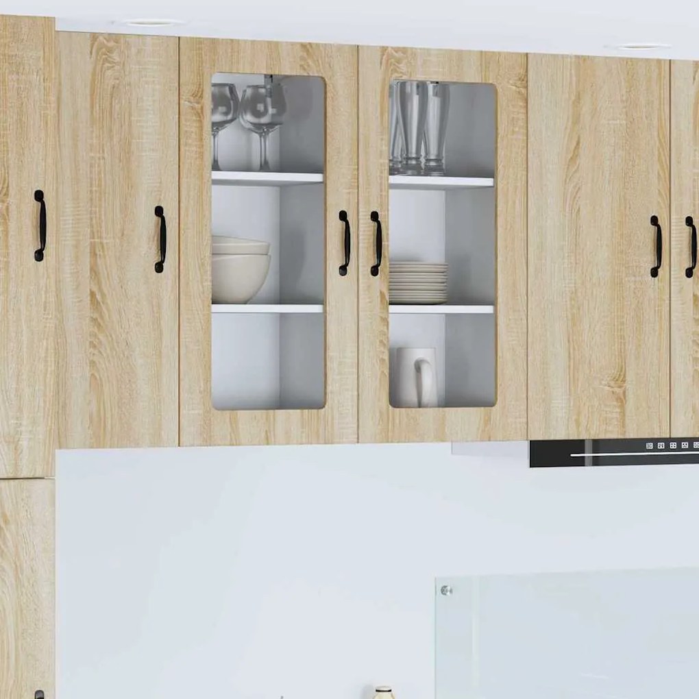 vidaXL Armário de Cozinha com porta Carvalho Sonoma 40 x 31 x 80 cm