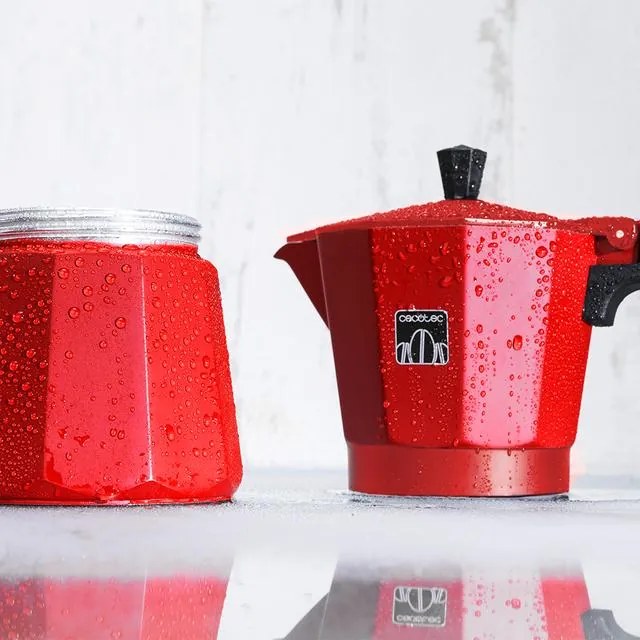 Cafeteira italiana de alumínio Mokclassic 1200 Red