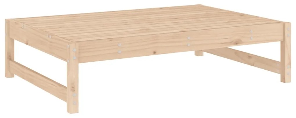 Apoio de pés para jardim 120x80 cm pinho maciço