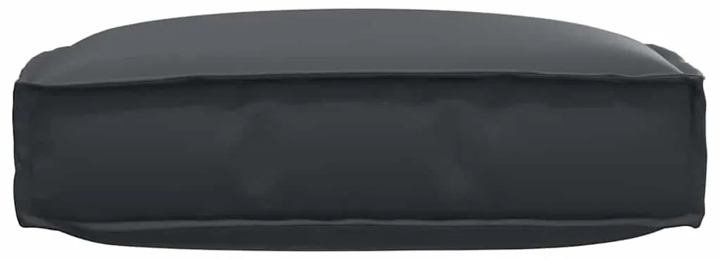 Cojim de Pallet para Assento Preto 60x60x12 cm em Tecido Oxford