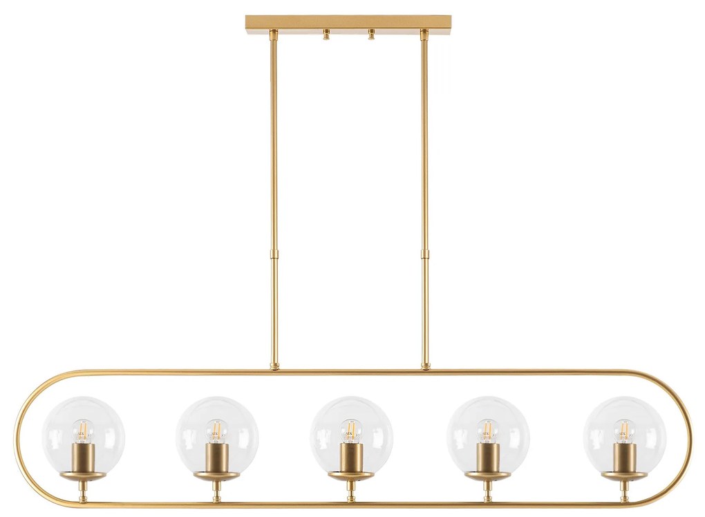 Chandelier Jewel – Dourado Brilhante – 122 x 15 cm