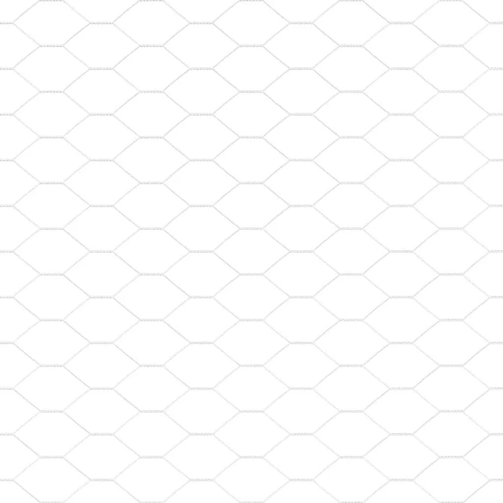 Cerca Hexagonal vidaXL 1,5x100 m Aço Galvanizado
