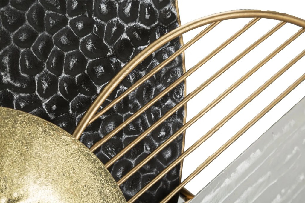 PAINEL DE PAREDE DE FERRO BOLY 129,5X8,3X53,3 CM MULTICOLORIDO