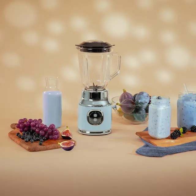 Liquidificador RetroTwist Blue