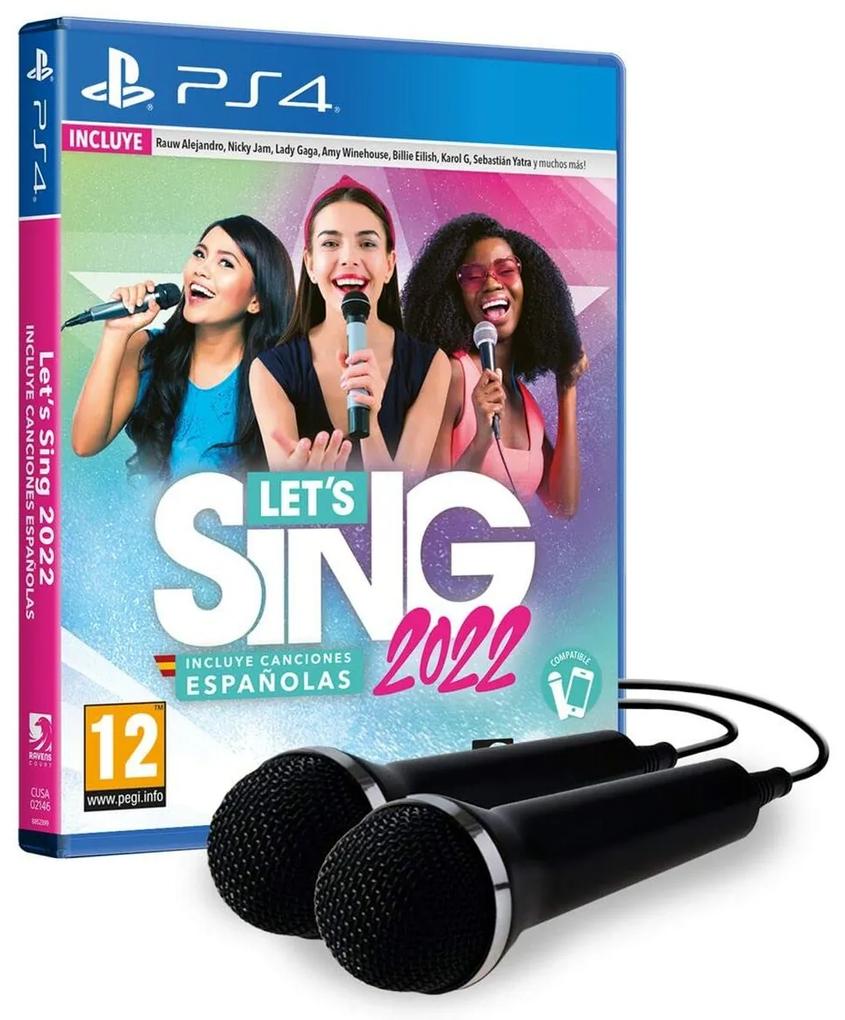 Jogo Eletrónico Playstation 4 Koch Media Lets Sing 2022 + Micros