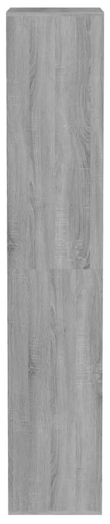 Sapateira 54x34x183 cm derivados de madeira cinzento sonoma