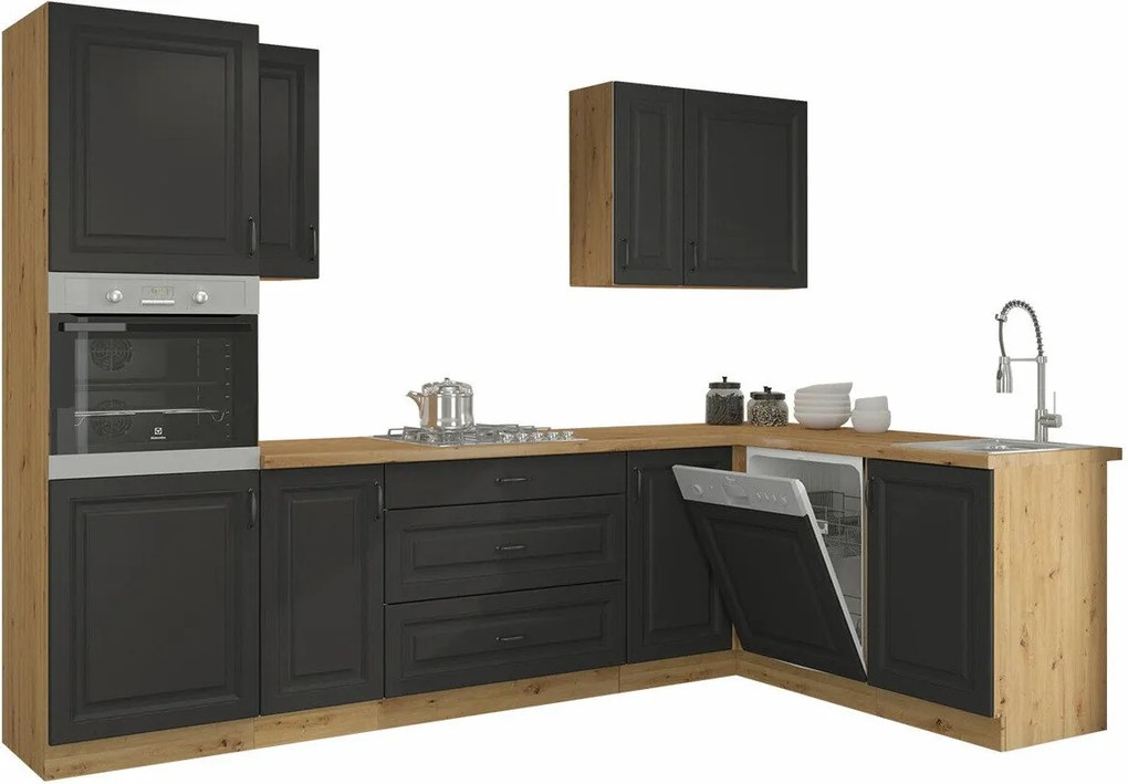 Conjunto de cozinha modular Retro Grey 148