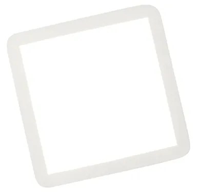 Plafon branco quadrado 30cm regulável-3-etapas LED IP44 - STEVE Moderno