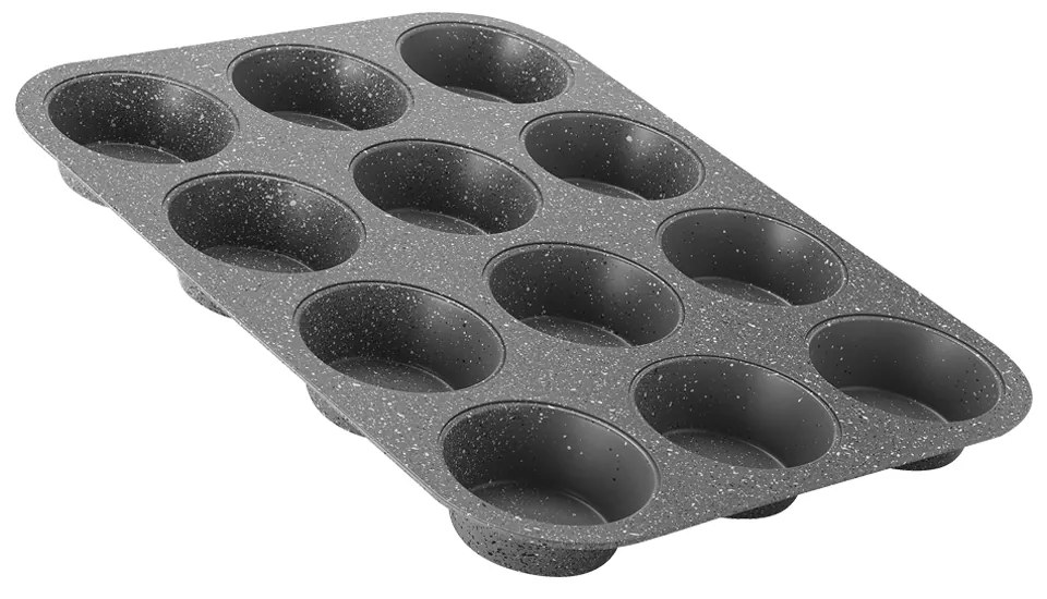 Tabuleiro para 12 Queques Marble 35x27 cm