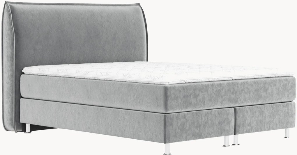 Cama divã em veludo artesanal Chermin, H4