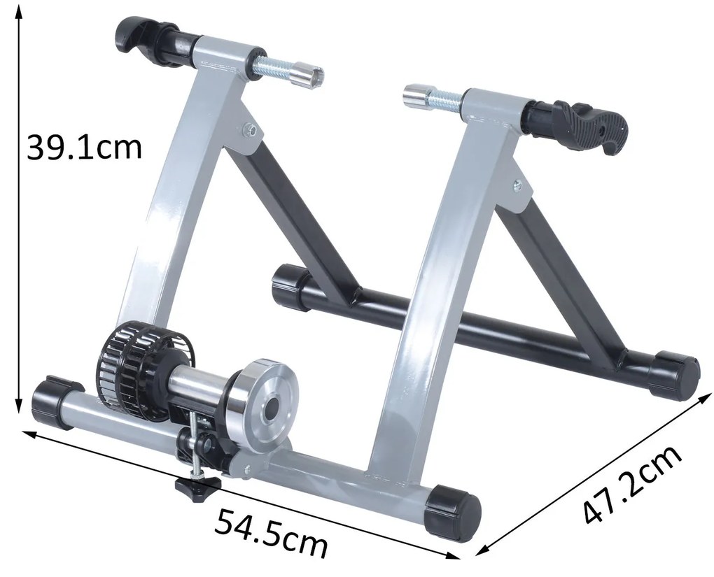 Rolo de Treino de Aço Cinzento 54'5 x 47'2 x 39'1 cm