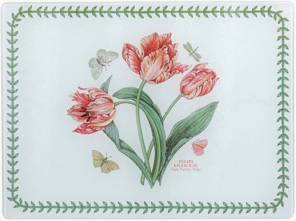 Protetor de bancada de vidro Botanic