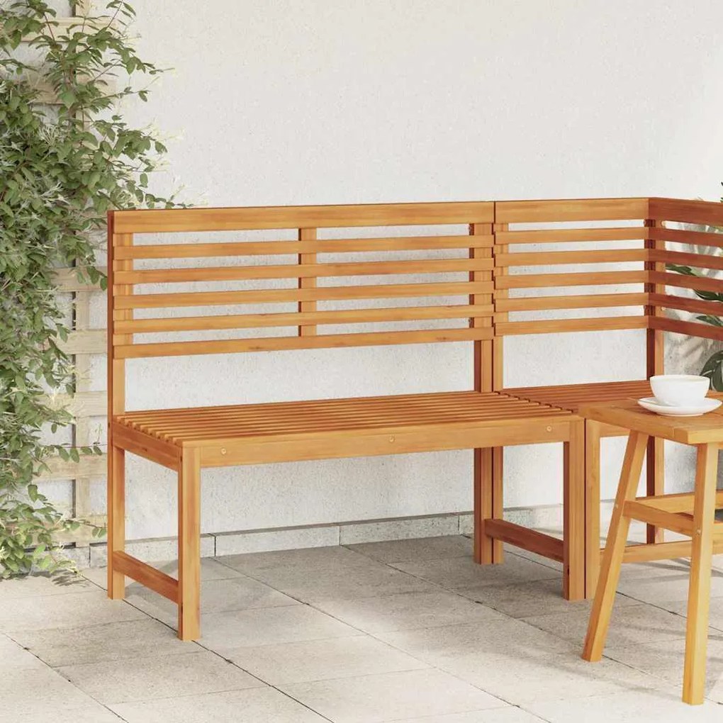 Banco de Jardim vidaXL 100x50x91 cm Madeira Sólida de Acácia