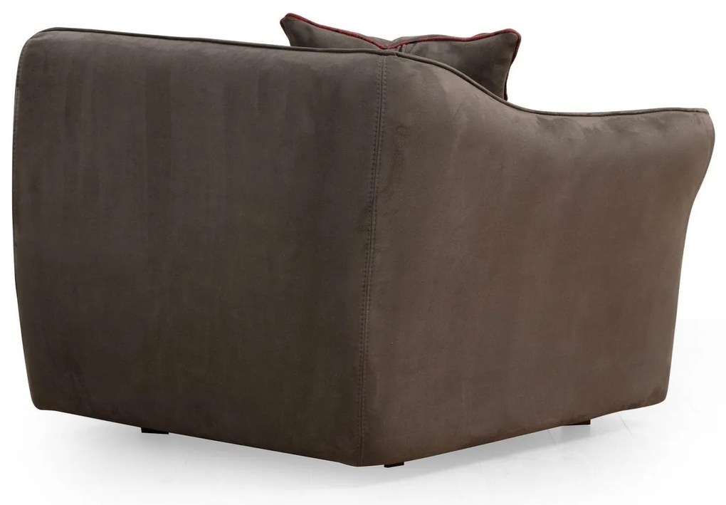Sofá de Canto Mentis – Castanho – 360x108x79 cm