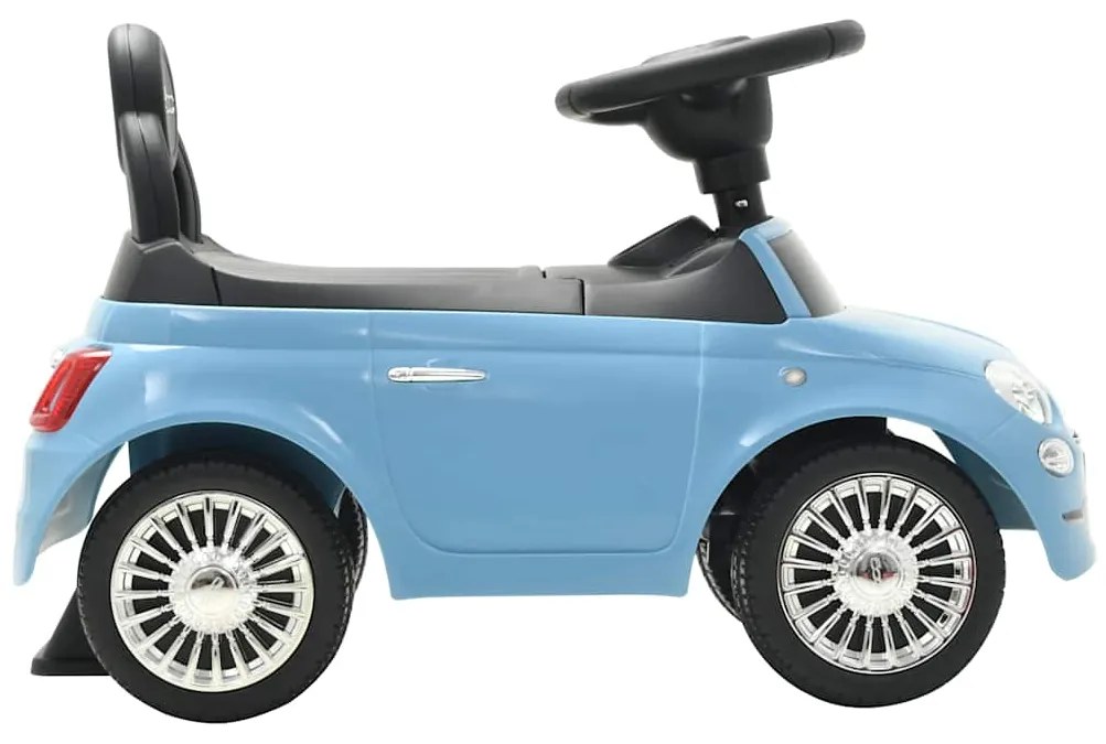 Carro de passeio Fiat 500 azul