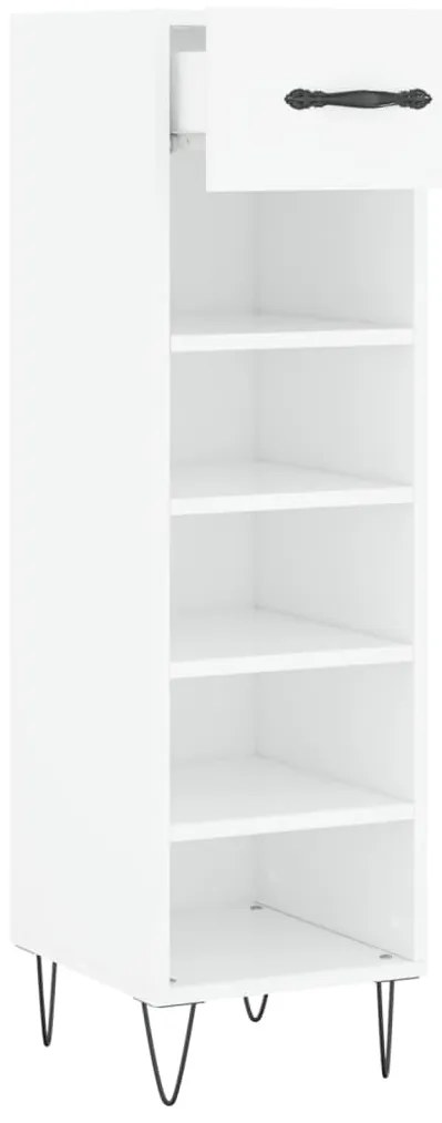 Sapateira 30x35x105 cm derivados de madeira branco