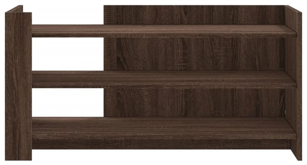Mesa de centro 100x50x50 cm deriv. madeira carvalho castanho