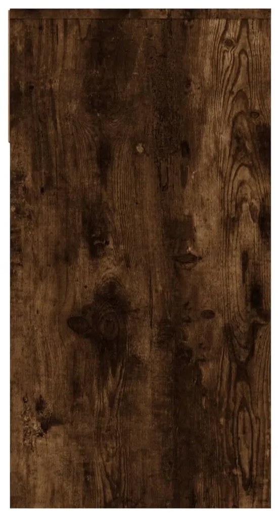 Mesa consola 100x39x75 cm derivados de madeira carvalho fumado