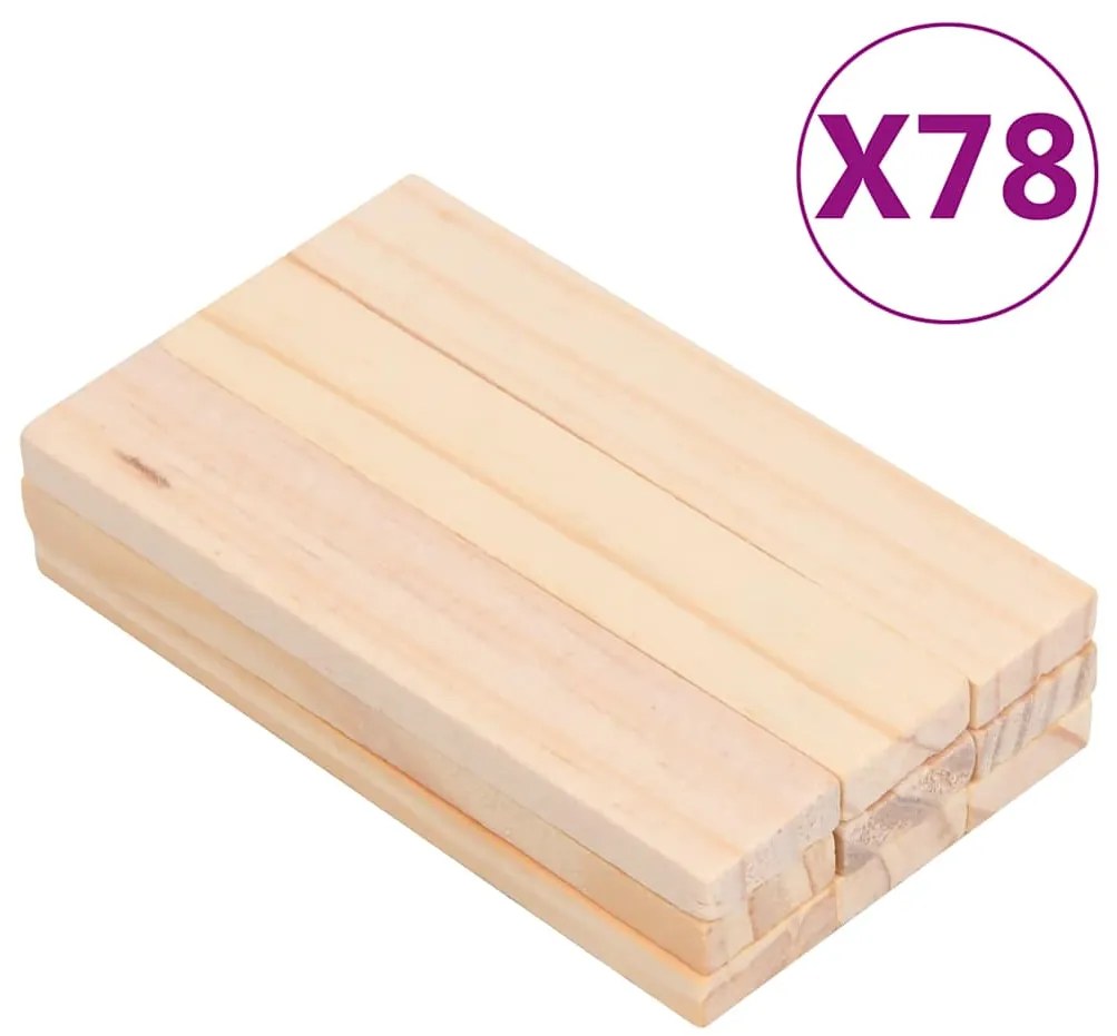 Conjunto blocos de construção 150 pcs pinho maciço pintado