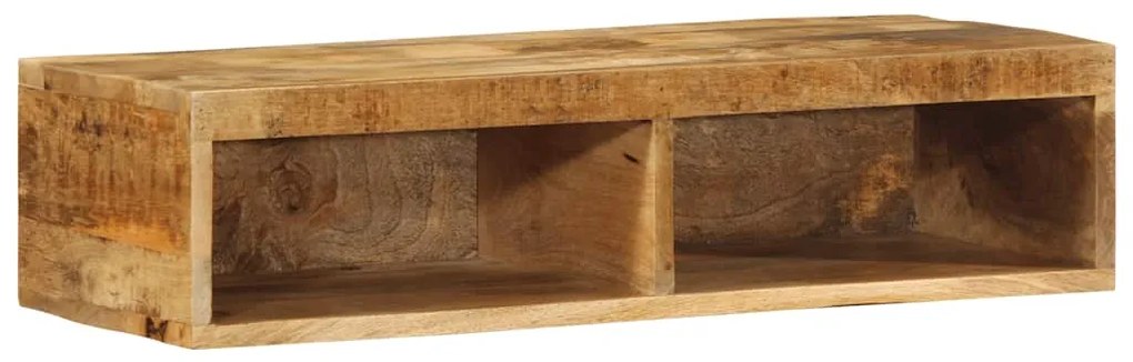 Armário de TV para parede 80x30x19 cm mangueira áspera maciça