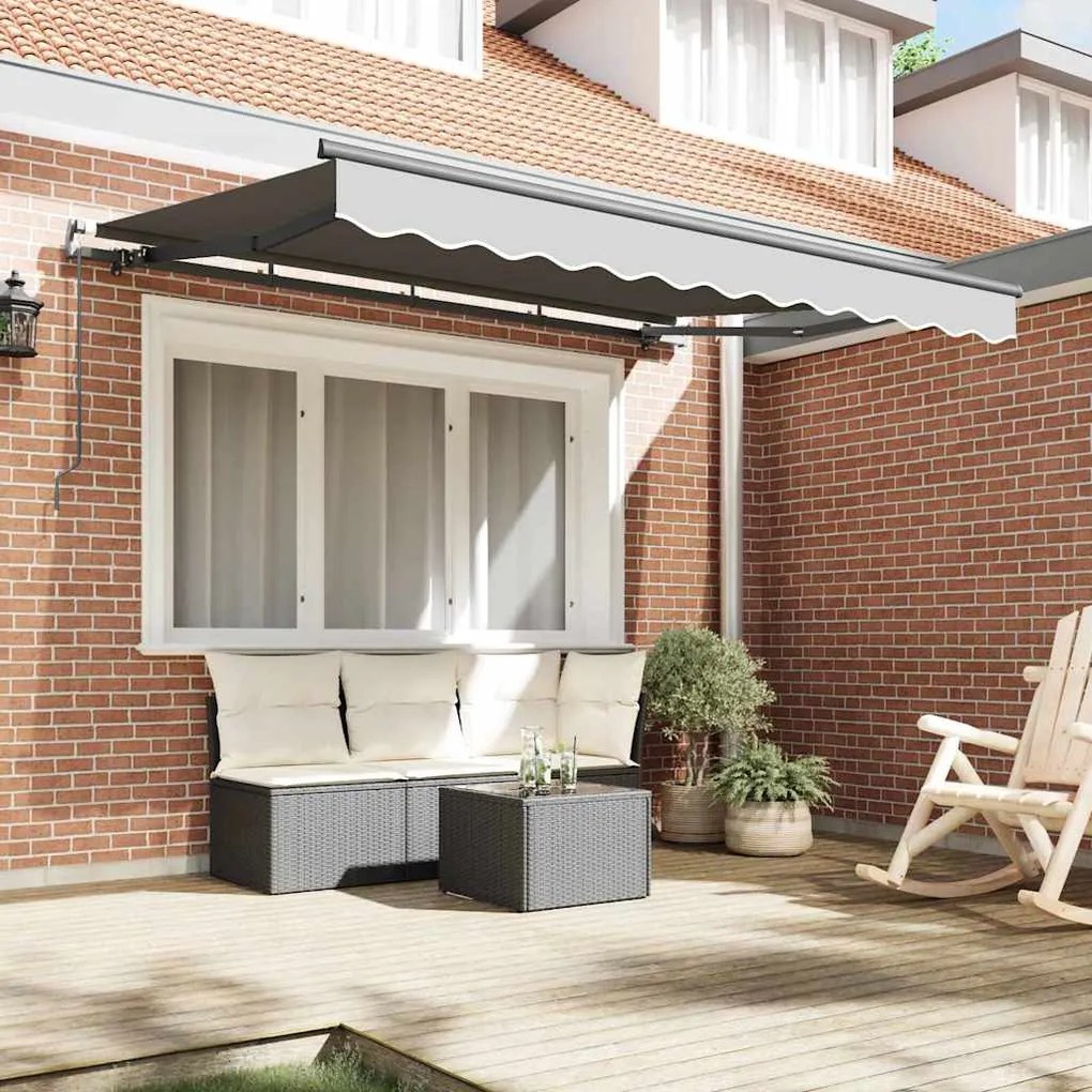 Estrutura de Toldo Manual Retrátil 2.5x2 m Metal