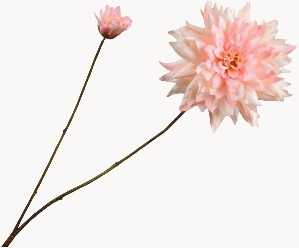 Flores artificiais Dahlia, conjunto de 2