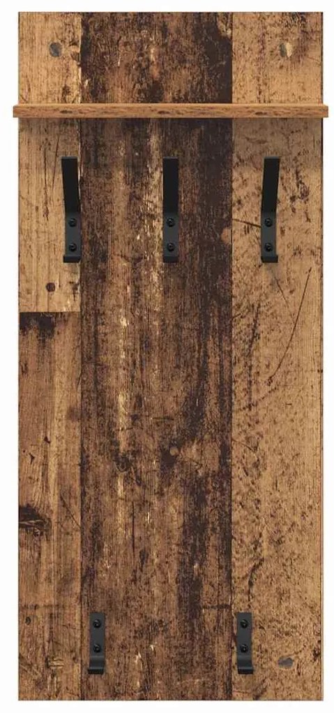 Cabideiro de Parede Madeira antiga 90 x 40 x 10 cm