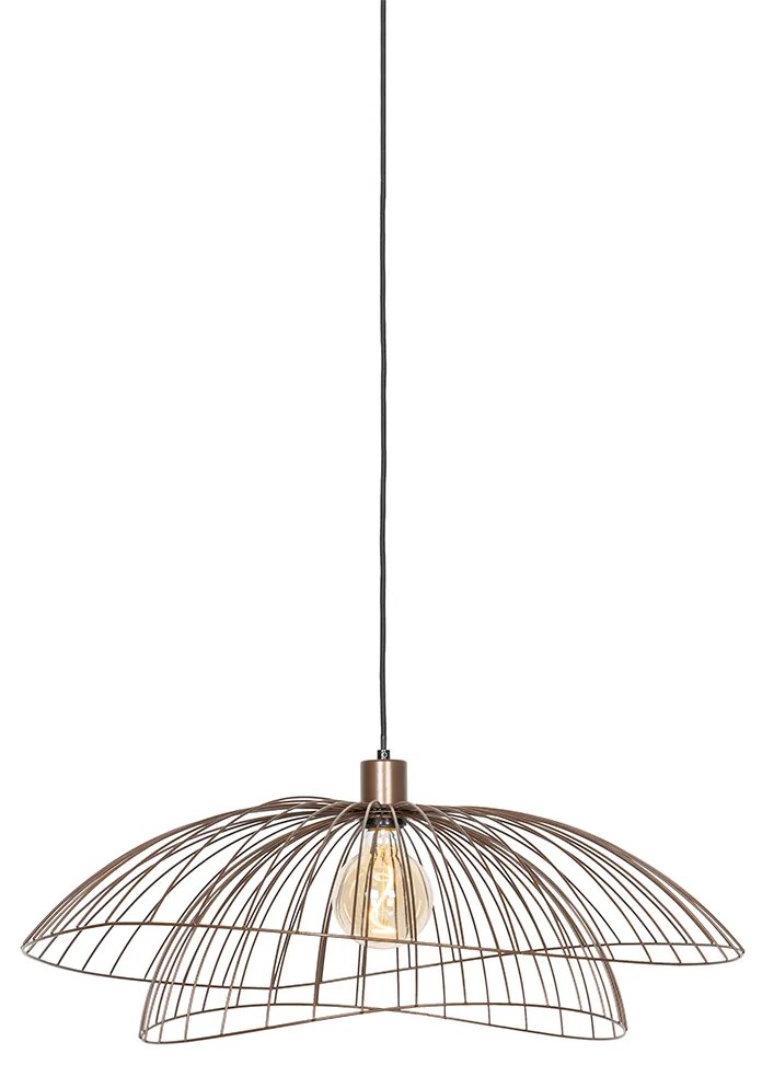 Candeeiro de suspensão design bronze 45 cm - Pua Design