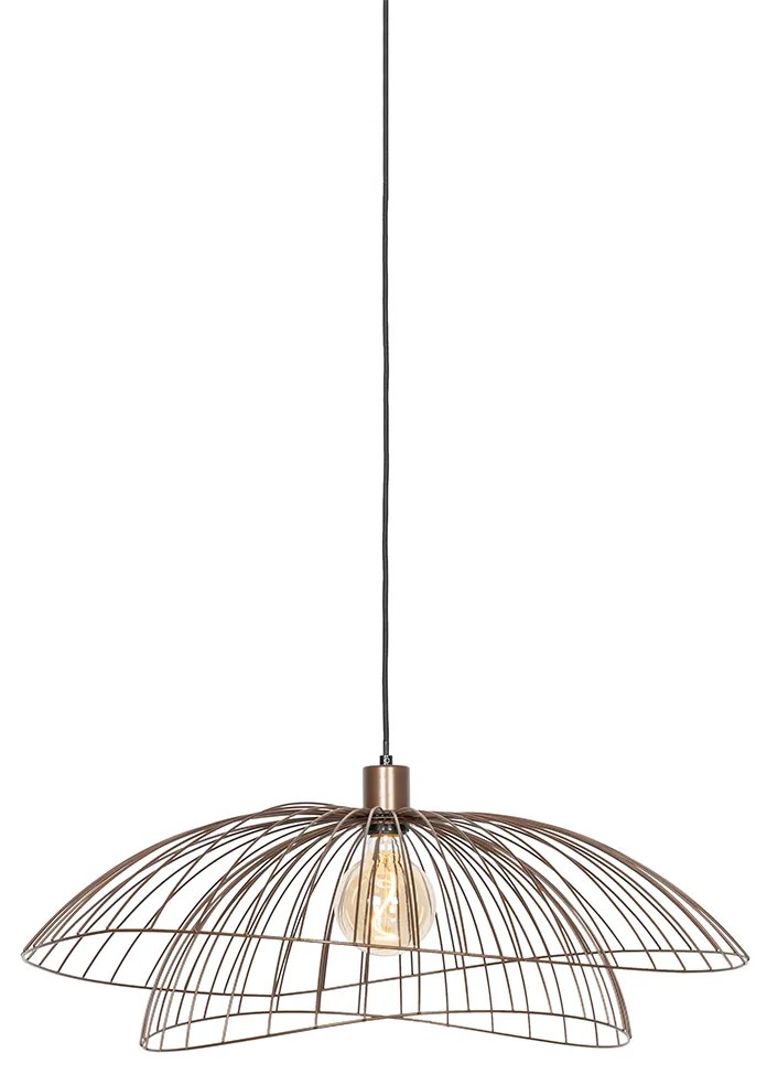 Candeeiro suspenso design bronze 45 cm - Pua Design