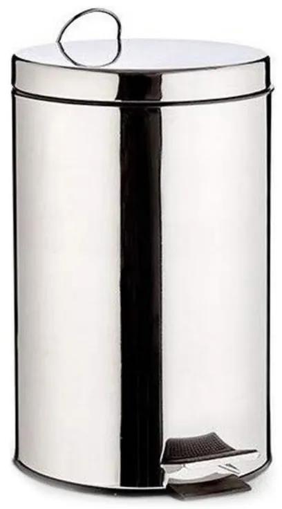Papeleira Aço inoxidável Prateado (12L) (25 x 39 x 30 cm)