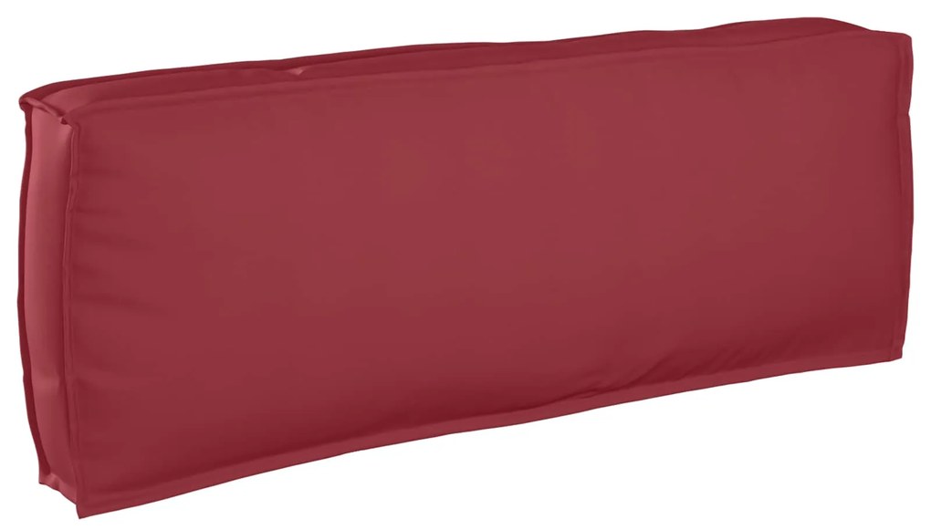 vidaXL Almofada Vinho Vermelho 120 x 40 x 12 cm Tecido Oxford