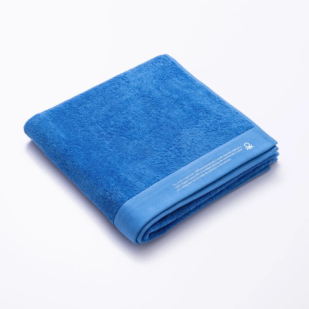 Toalha de banho Benetton ORGÁNIC BE Azul 70 x 140 cm