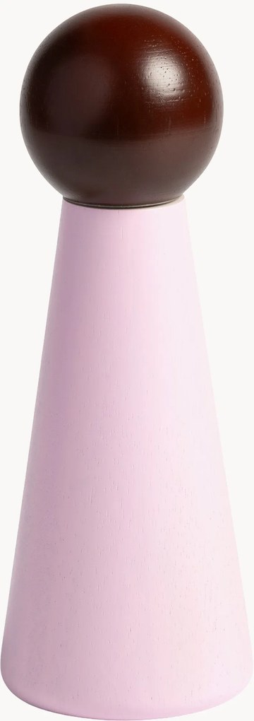 Moinho de sal e pimenta em madeira artesanal Halma