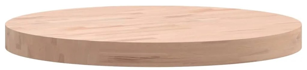 Tampo de mesa redondo Ø50x4 cm madeira de faia maciça
