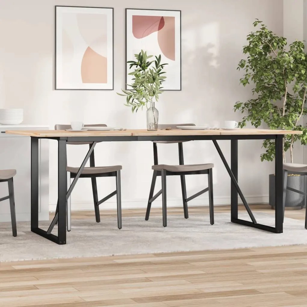 Pernas para mesa de jantar estrutura em O aço
