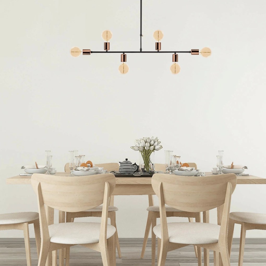 Candeeiro de Teto Truva – Cobre – 94 cm