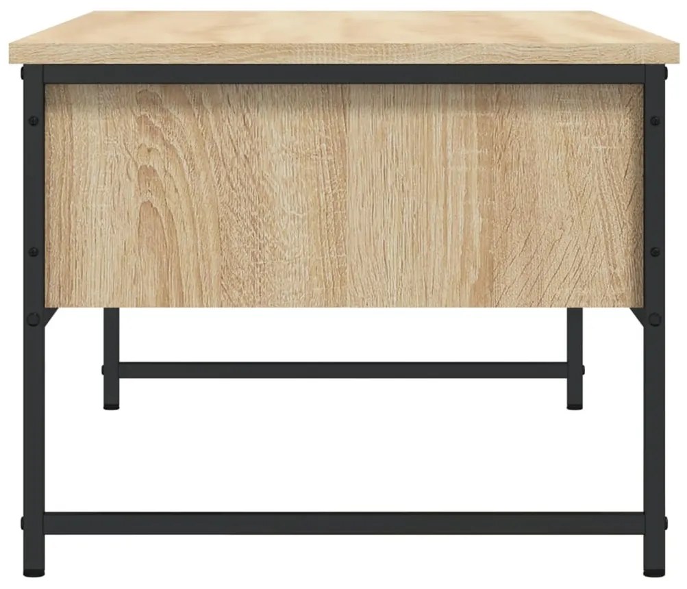 Mesa de centro 101x49x39,5 cm derivados madeira carvalho sonoma