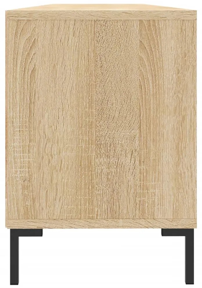 Móvel de TV 150x30x44,5 cm derivados de madeira carvalho sonoma