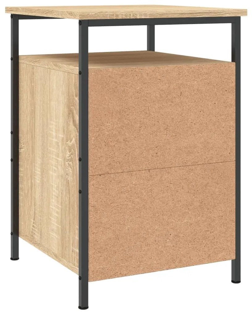 Mesas cabeceira 2 pcs 40x42x60cm deriv. madeira carvalho sonoma