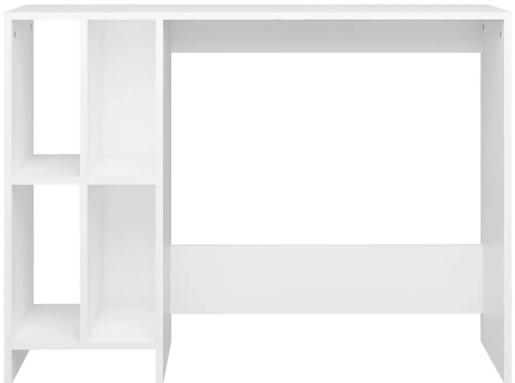 Secretária 102,5x35x75 cm derivados de madeira branco