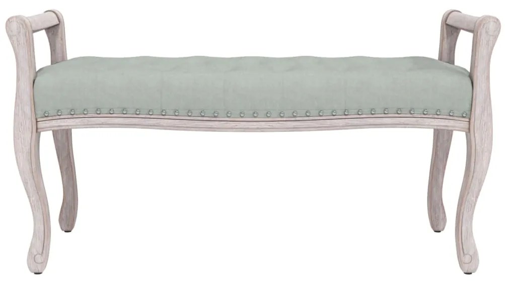 Banco 110x45x60 cm veludo cinzento-claro