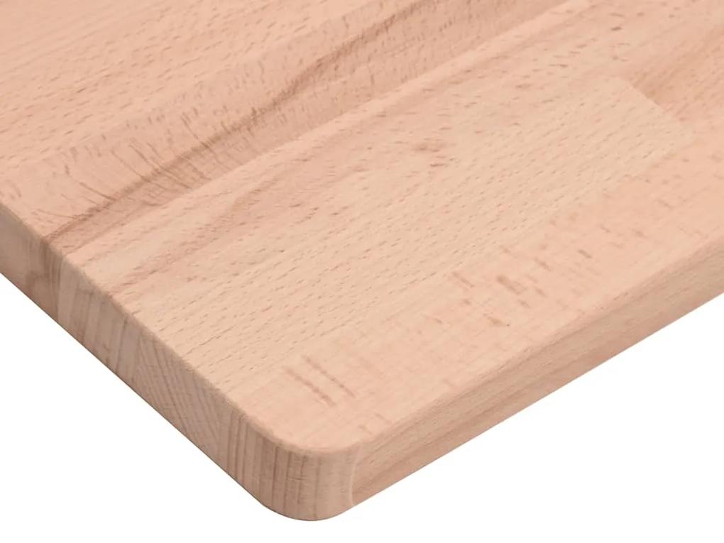 Tampo de secretária 100x50x1,5 cm madeira de faia maciça
