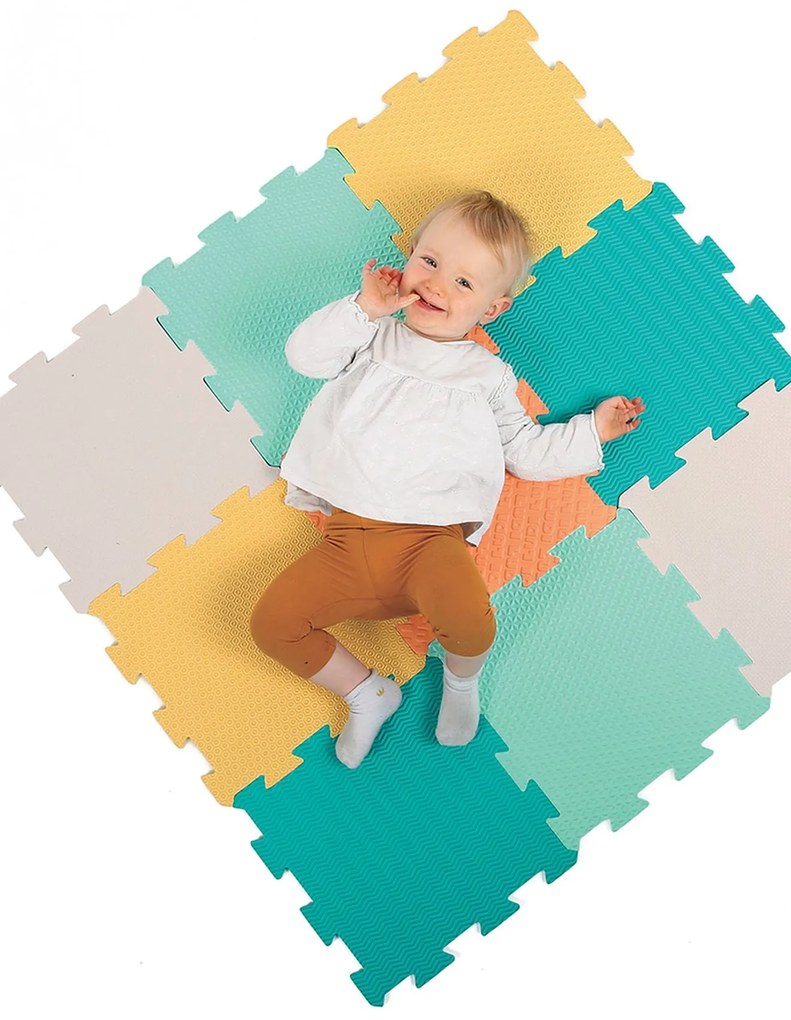 Tapete de atividades liso touch, LUDI multicolor